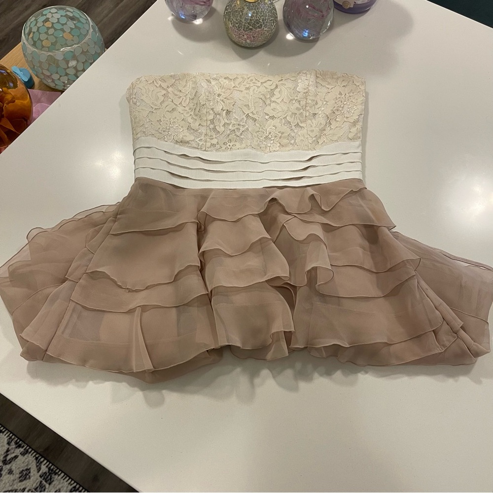 BEDO’ Tiered Ruffle Dress